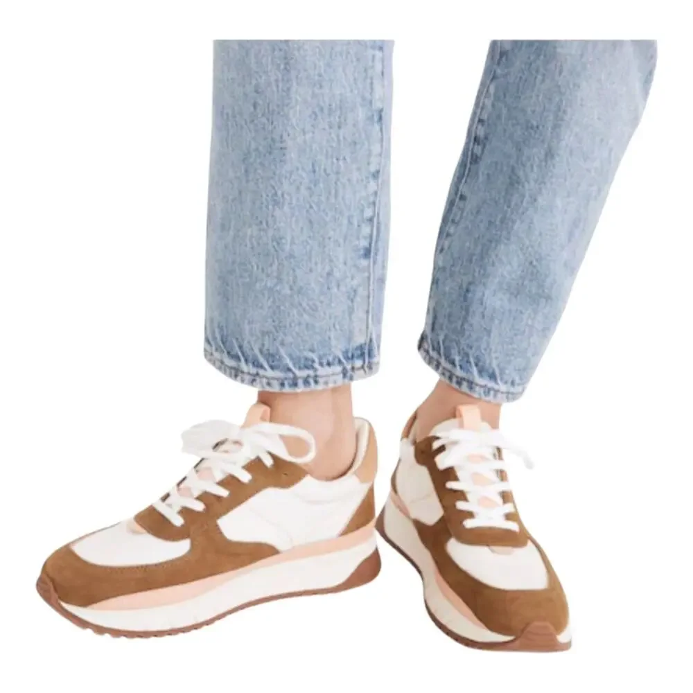 Madewell Kickoff Trainer Sneaker in Ripstop Nylon and Leather Wom‎ 7.5  Men's 6M
